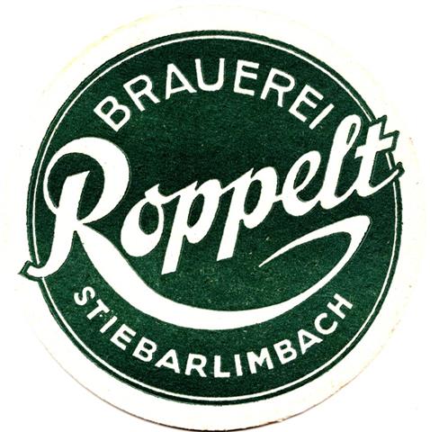 hallerndorf fo-by roppelt rund 1a (215-hg dunkelgrn-rand schmaler)